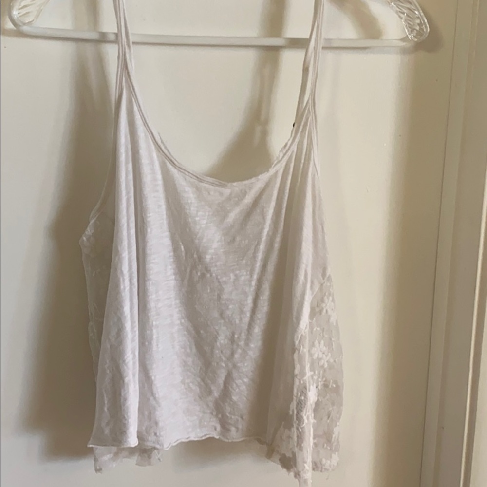 Hollister sheer tank top